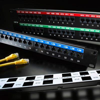 amp patch panel label template